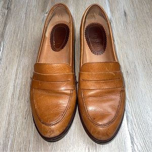 Latigo Women's Tan Leather Loafers